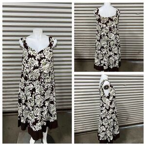 Enfocus Woman summer career beach cotton spandex blend dress
